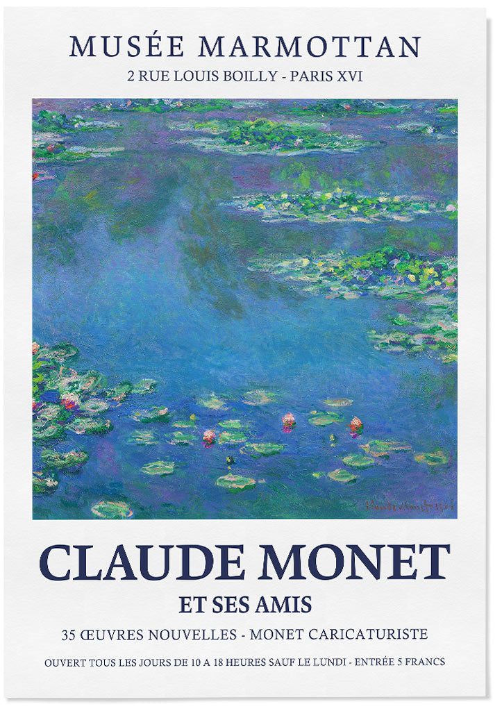 Water Lilles By outlet Claude Monet Print