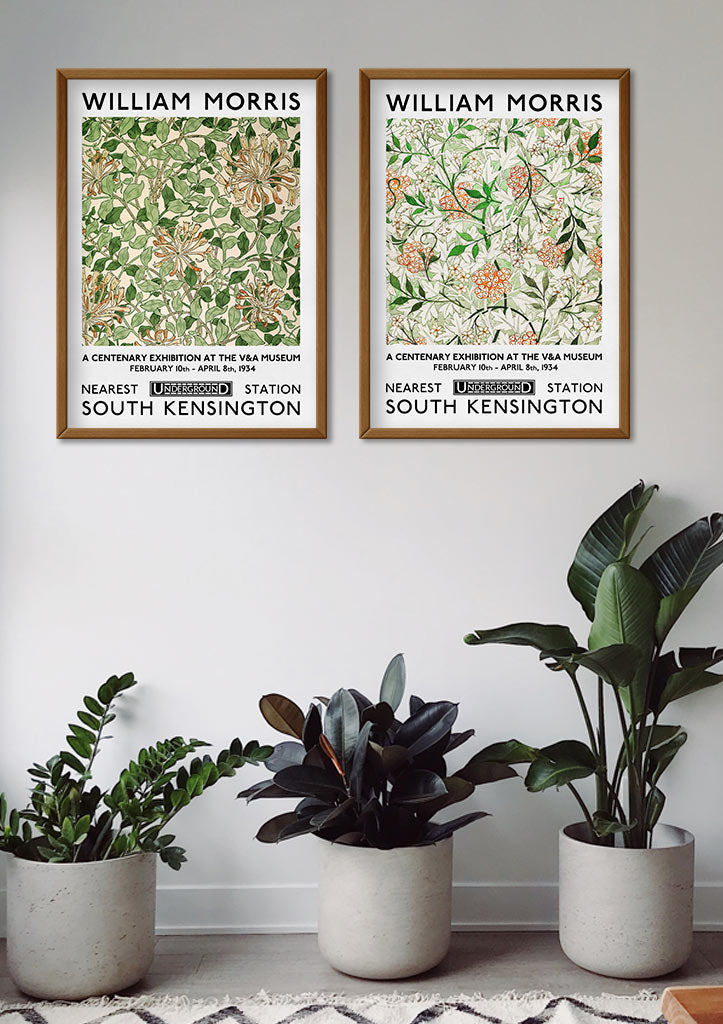 William Morris Prints  V&A Museum Exhibition Posters – Posterist