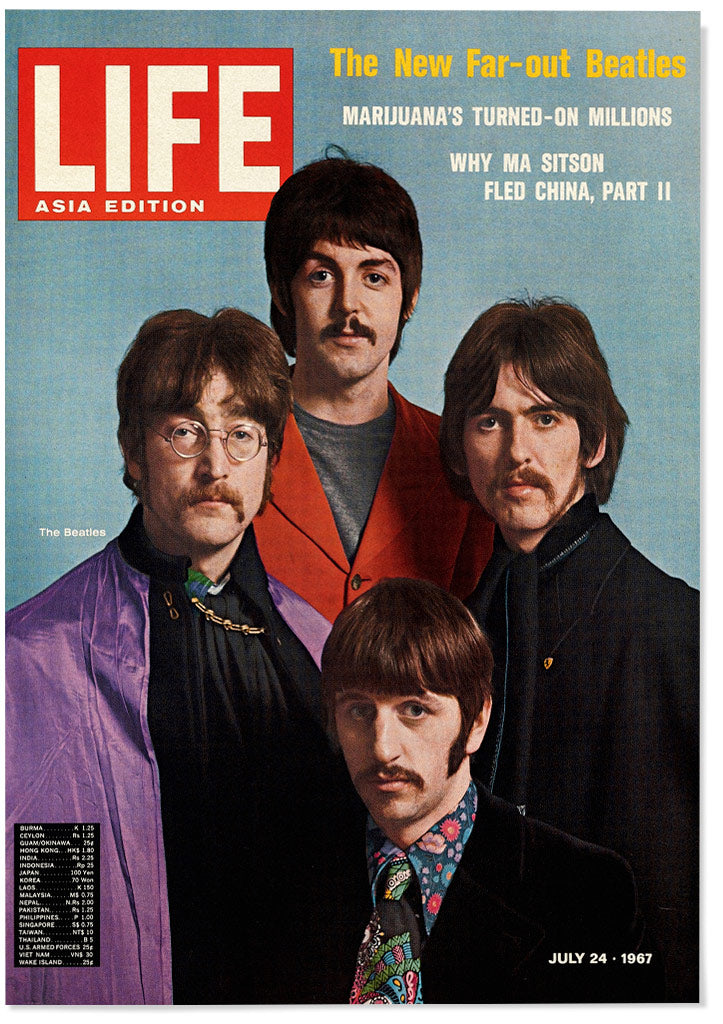 The Beatles Vintage Magazine Cover