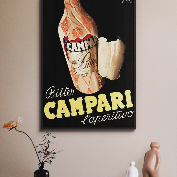 Campari Soda Poster  Vintage Drink Advertisement – Posterist