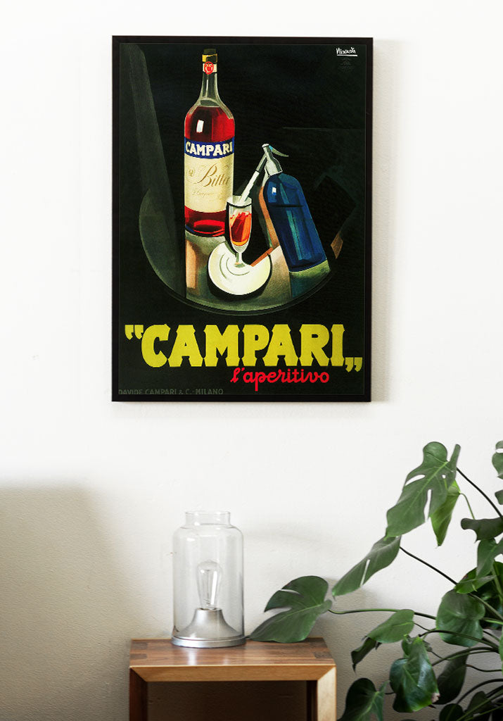 Campari Advertisement Poster by Nizzoli