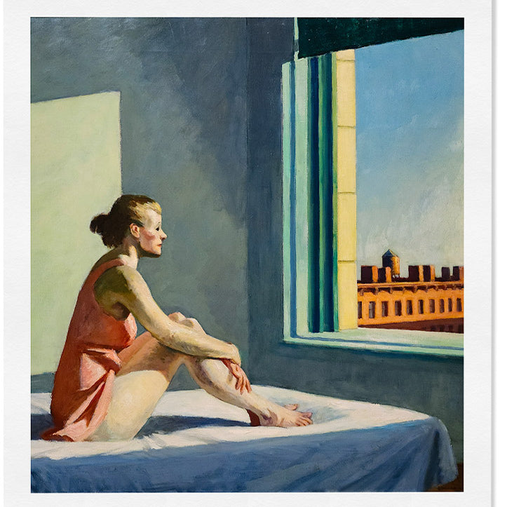 Edward Hopper - Morning Sun Exhibition Poster