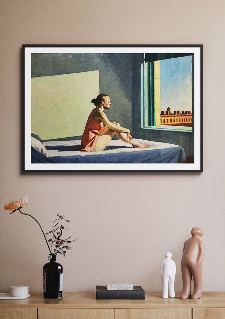 Edward Hopper Art Print - The Morning Sun