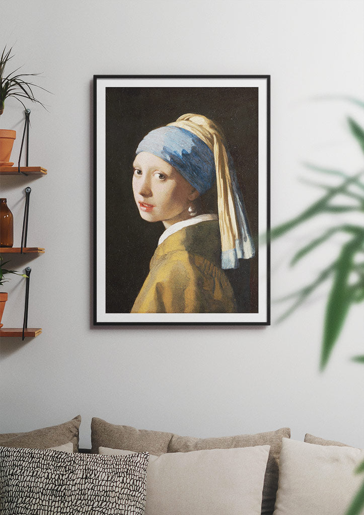 Johannes Vermeer - Girl With A Pearl Earring – Posterist
