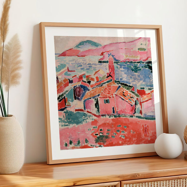 View of Collioure by Henri Matisse - Art Print