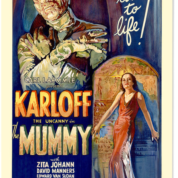 The Mummy (1932) Vintage Movie Poster