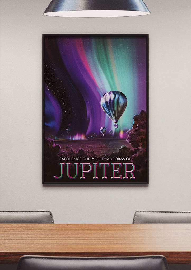 NASA Visions of the Future Poster - Jupiter