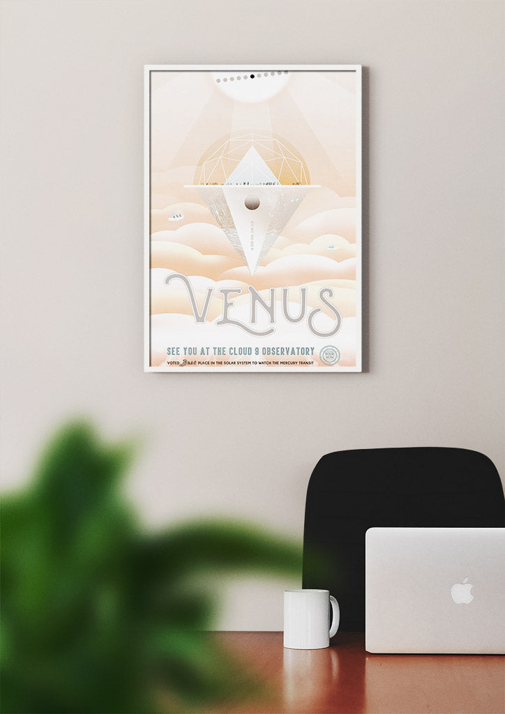 NASA Visions of the Future Poster - Venus