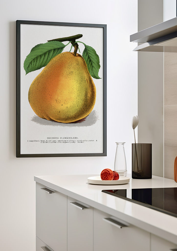 Kitchen Poster - Pear