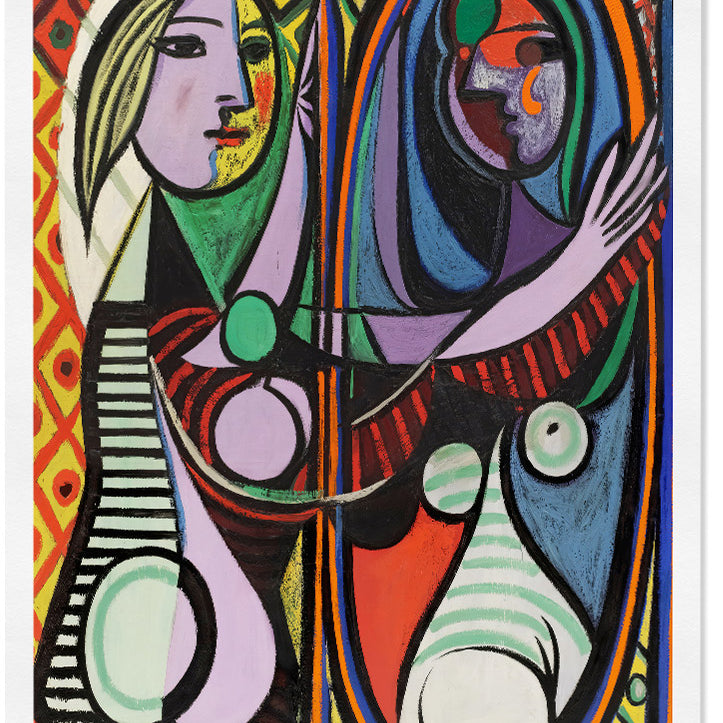 Pablo Picasso - Girl Before the Mirror poster