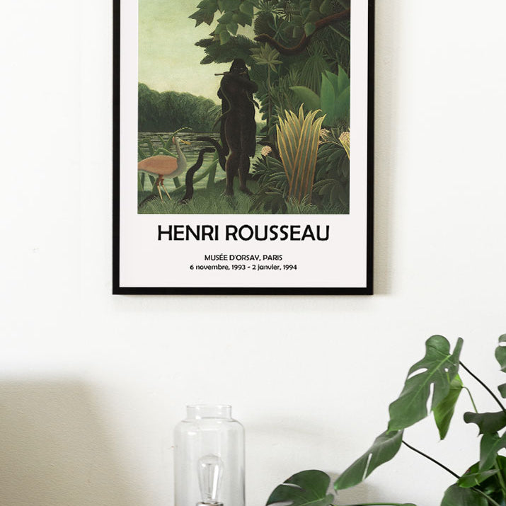 Henri Rousseau Exhibition Poster - The Snake Charmer