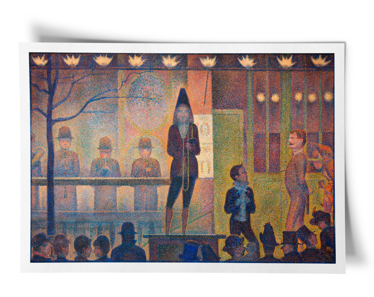 Georges Seurat - Circus Sideshow