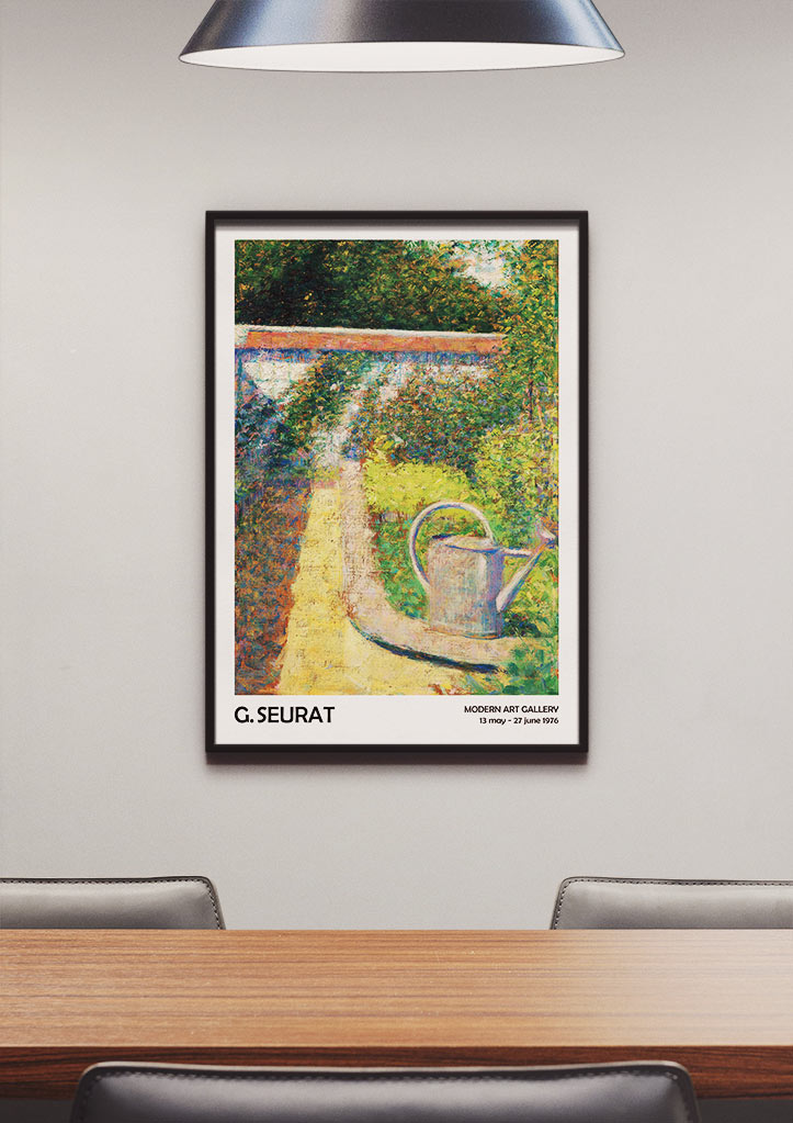 Georges Seurat Exhibition Poster - Watering Can