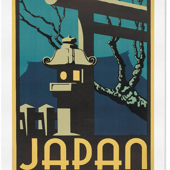 Traditional Japanese Travel Poster