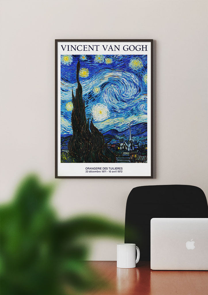 Vincent van Gogh - Starry Night Exhibition Poster