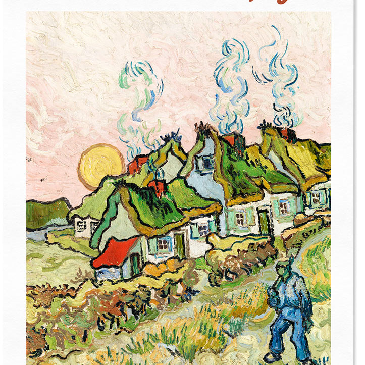 Vincent van Gogh Exhibition Poster - Farmhouse en Provence