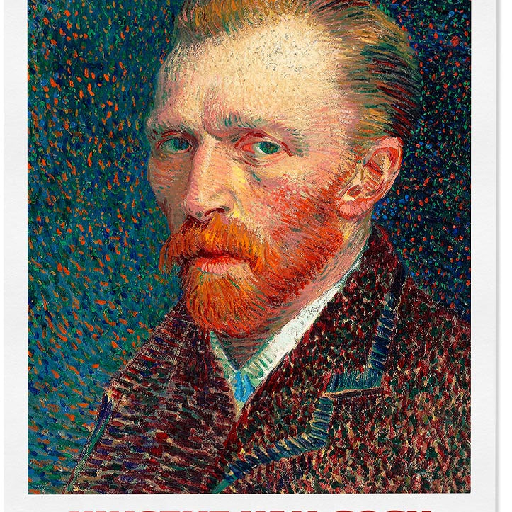 Vincent van Gogh Art Poster  Self-Portrait Paintings – Posterist