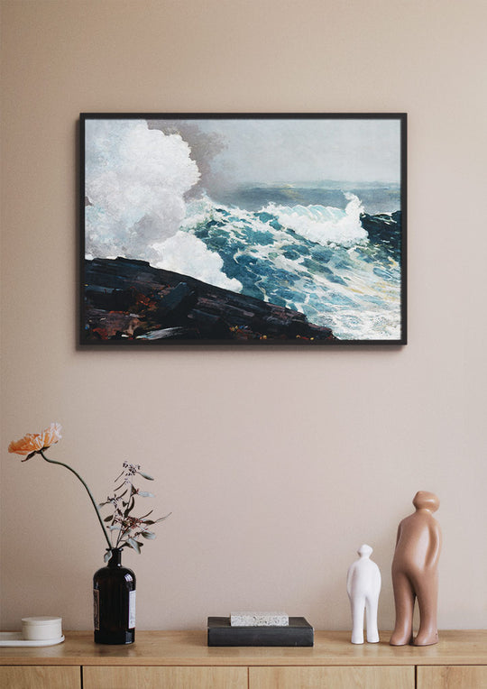 Winslow Homer Sea Storm Paintings | Northeaster – Posterist