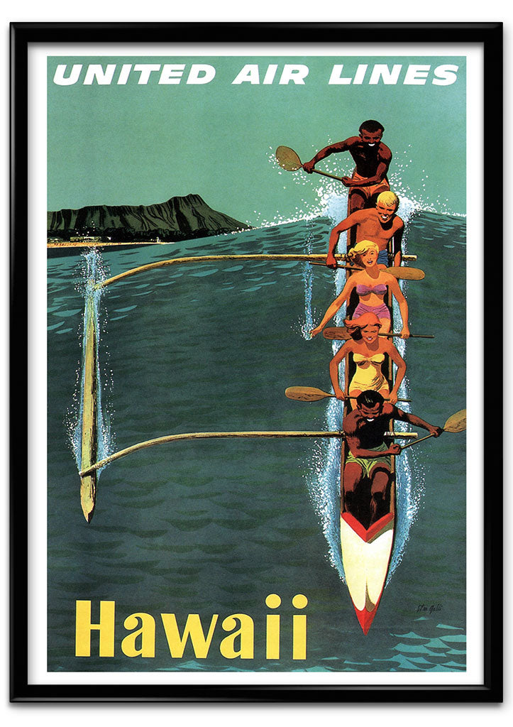 Hawaii Travel Poster