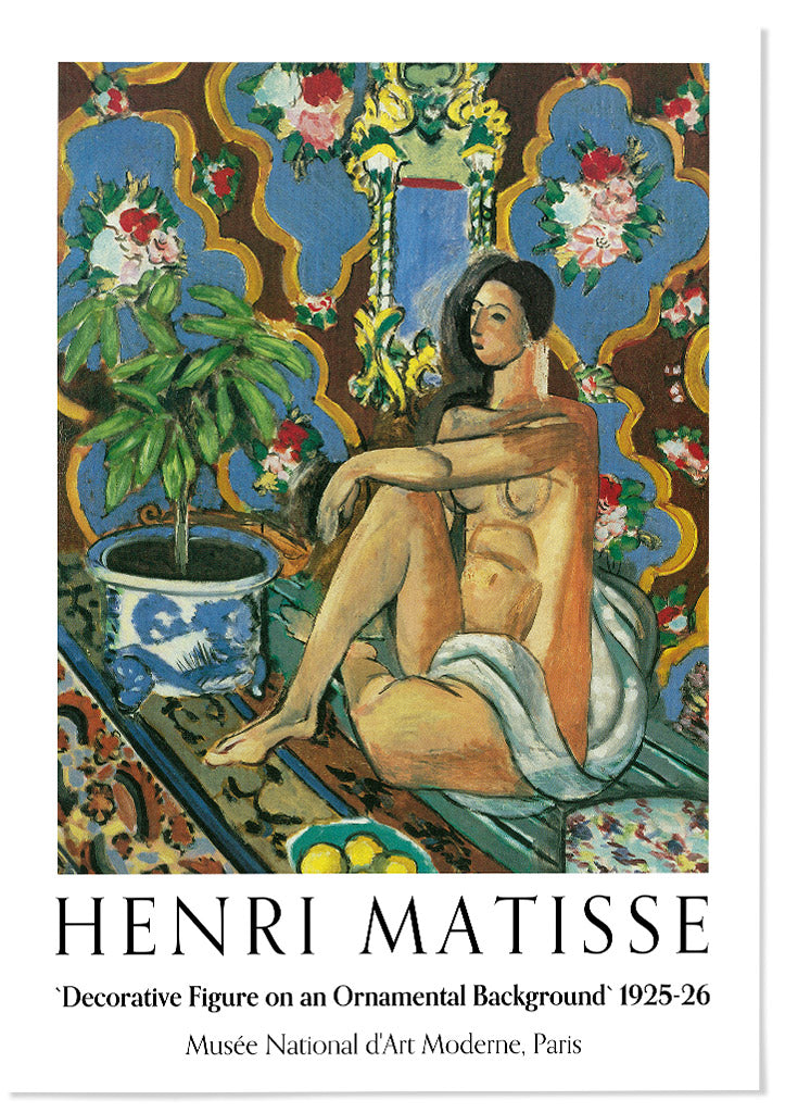 Henri Matisse Art Print - Decorative Figure
