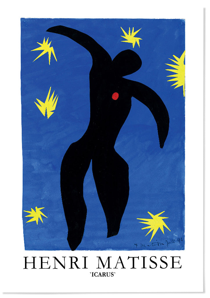 Henri Matisse Icarus Cut-Out Print