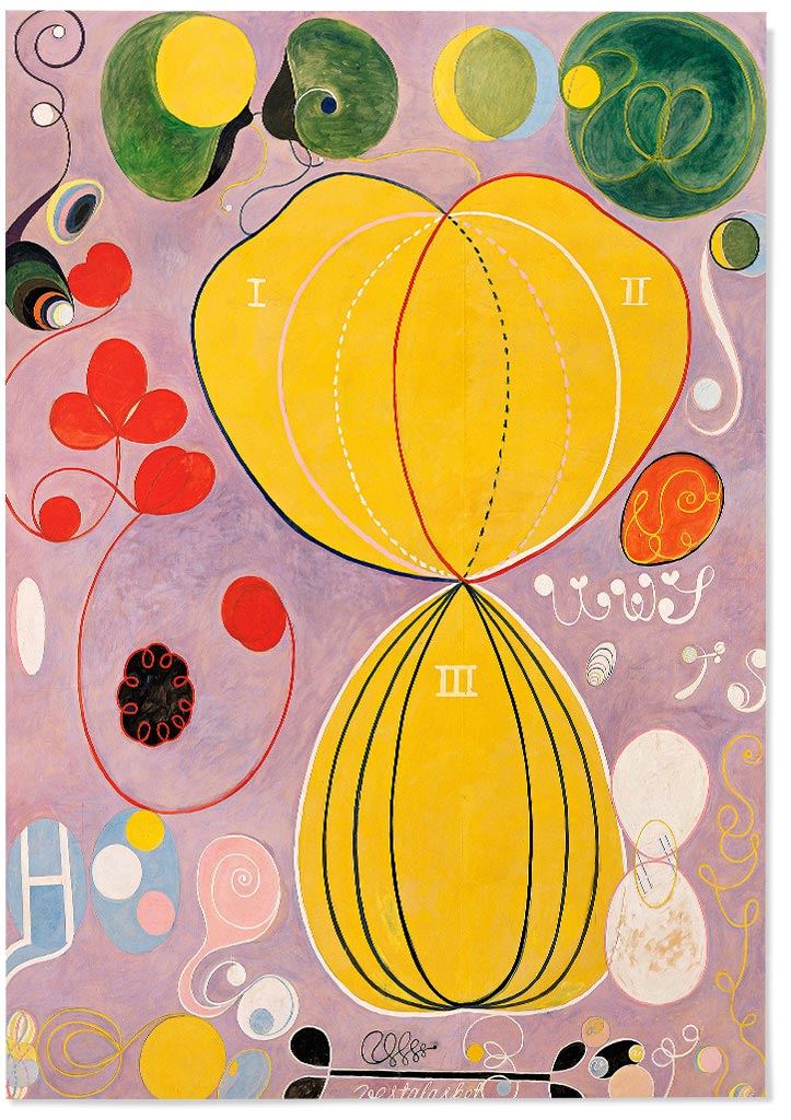 Hilma af Klint Art Poster - Adulthood (pt.3) 