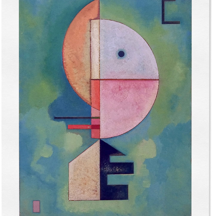 Wassily Kandinsky Art Poster - Upward 