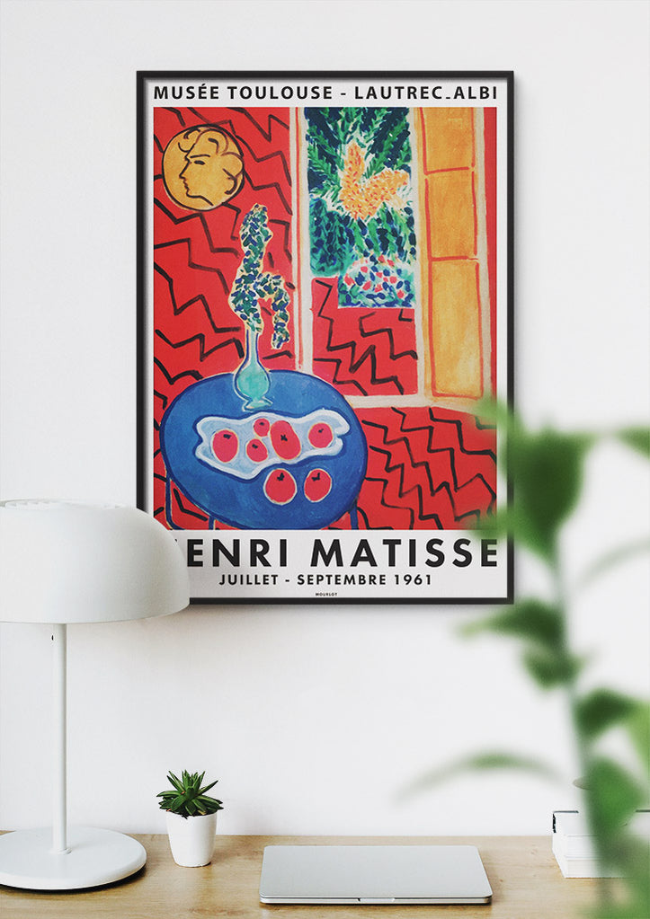 Henri Matisse Still Life - French Exhibition Poster