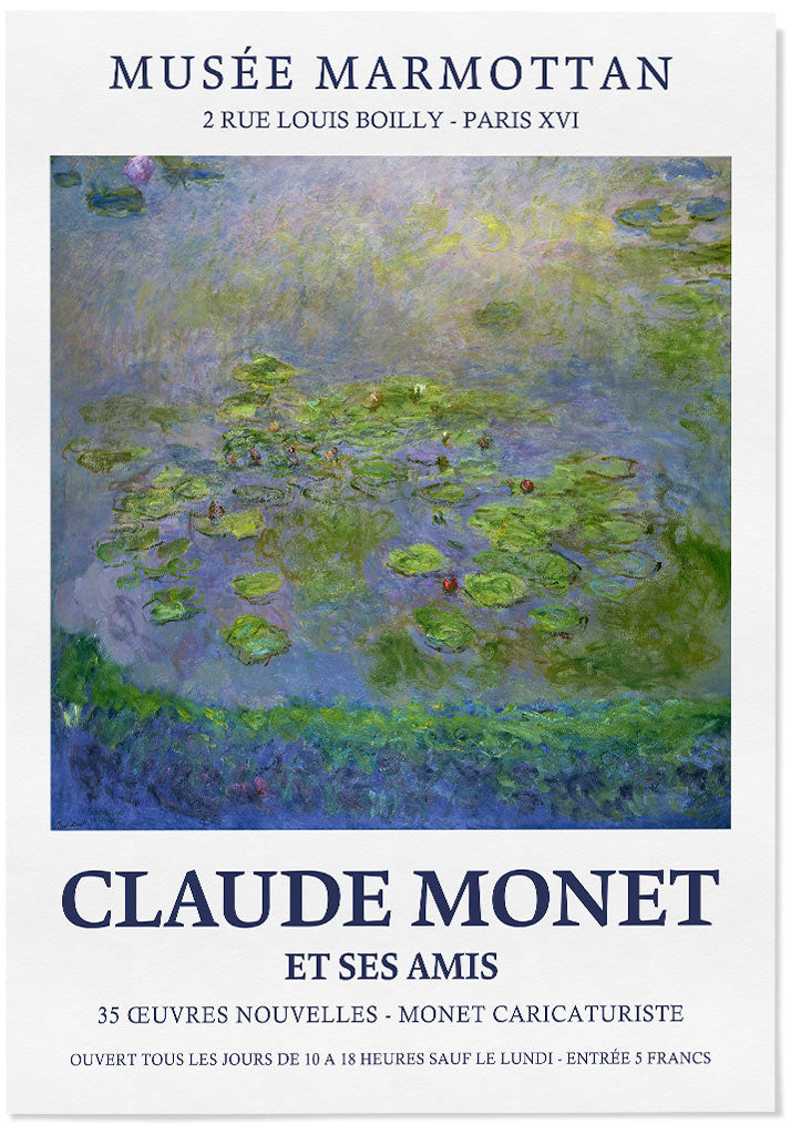 Claude Monet Water Lilies Art Print (pt.4)