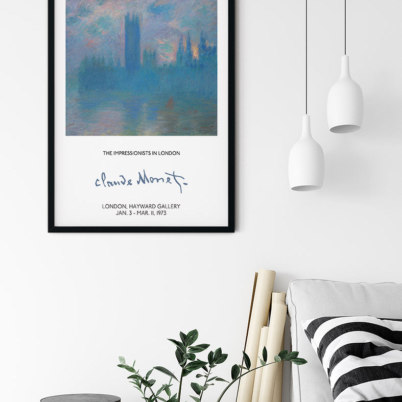 Claude Monet Wall Art - Houses of Parliament