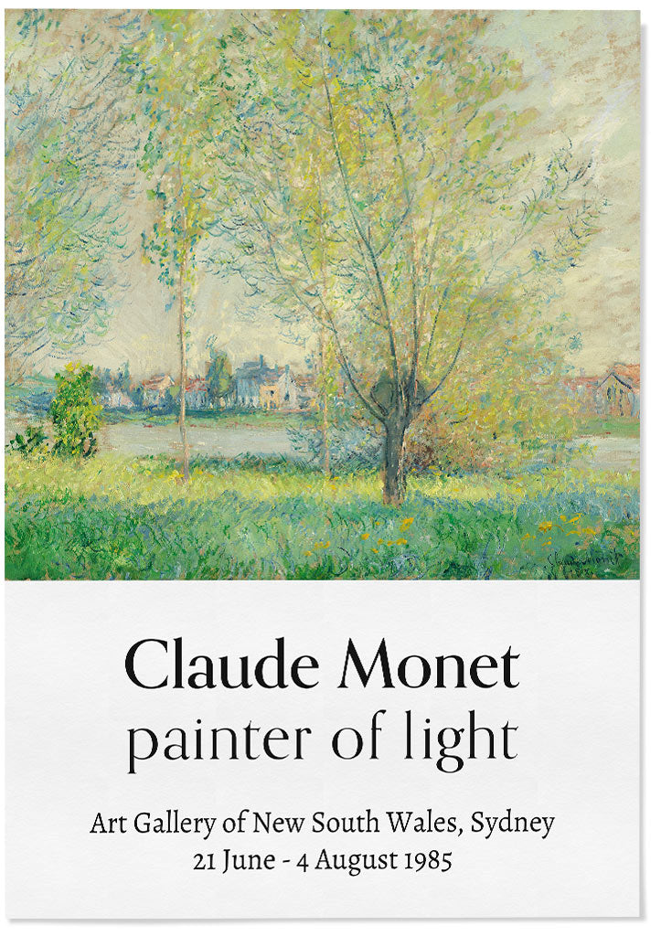 Claude Monet Exhibition Posters | Impressionist Wall Art – Posterist