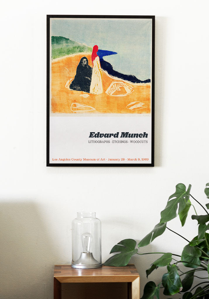 Edvard Munch Art Posters | Two Women on the Shore – Posterist