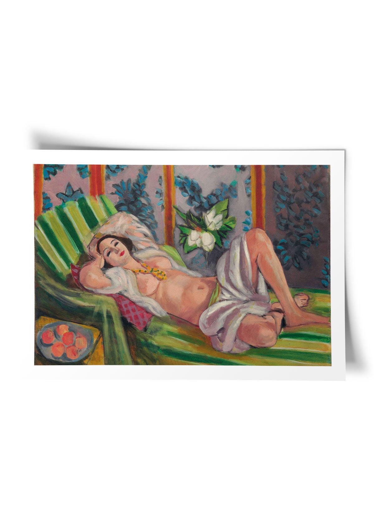 Odalisque Couchée aux Magnolias by Henri Matisse