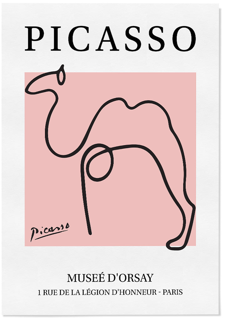 Pablo Picasso Line Art Prints & Posters